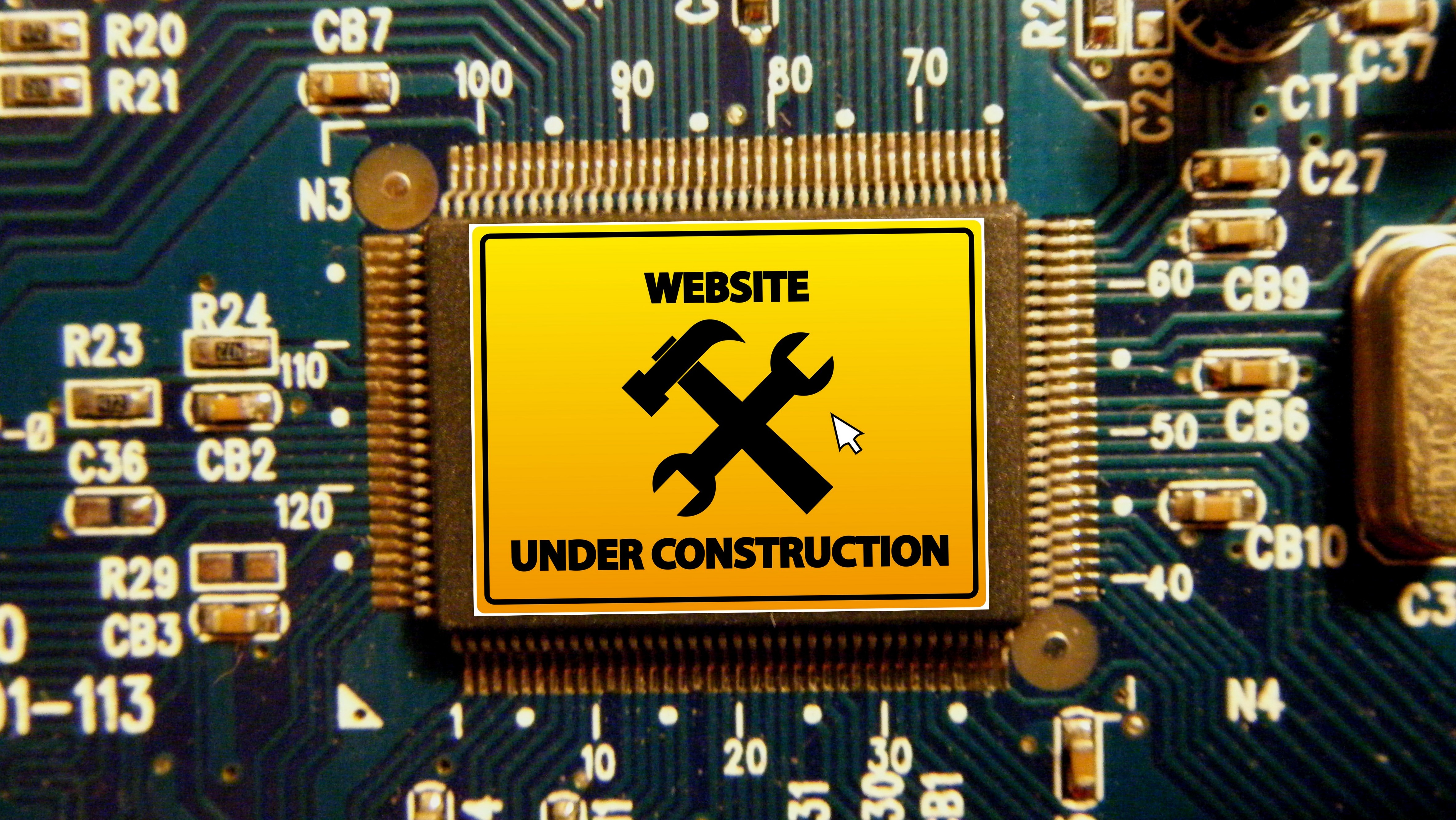 under construction