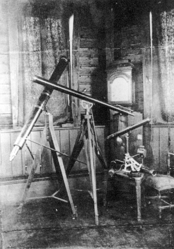 studio astronomico che si era fatto costruire Olbers nella sua casa